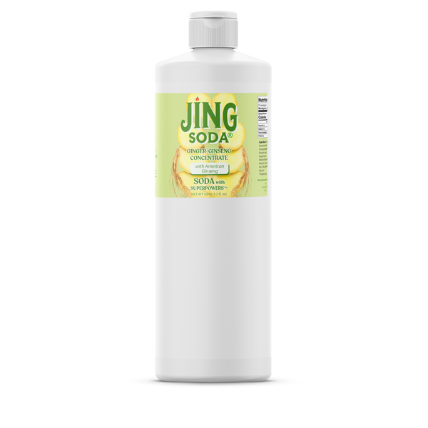 NEW! Jing Soda® Ginger Ginseng, 32oz